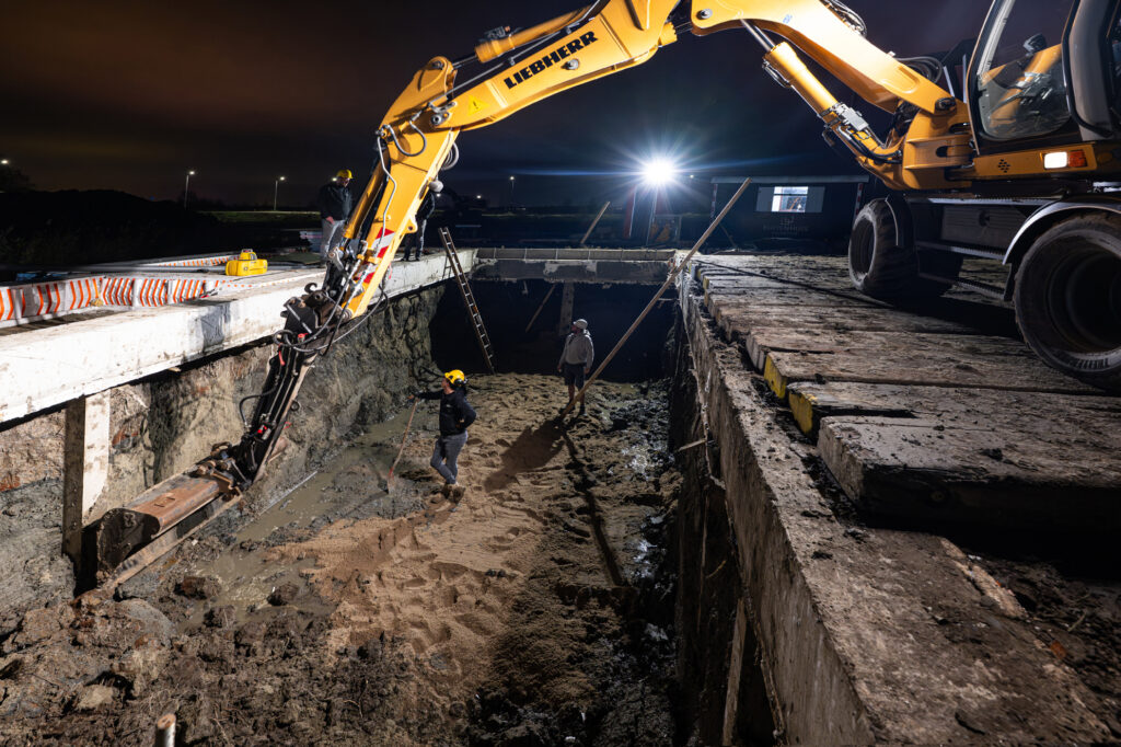 Prijs uitgraven prefab kelder voor een project in Zoetermeer